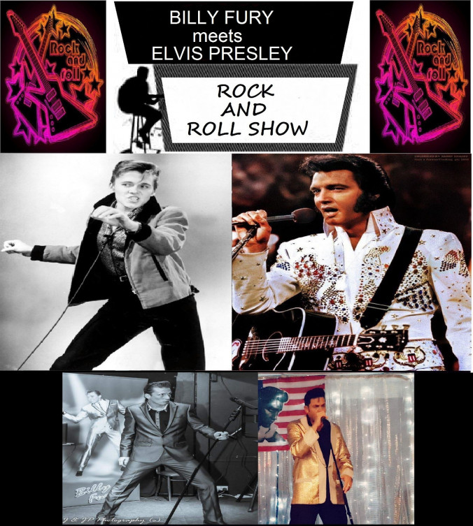 Billy Fury meets Elvis Presley
